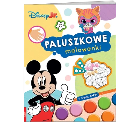 Disney Junior. Paluszkowe Malowanki - praca zbiorowa