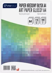 Papier Kredowy A4 100 kartek Interdruk