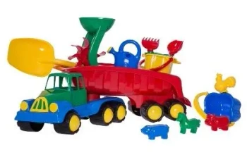 Samochód z łopatą dużą młynkiem 10el - Hemar Family