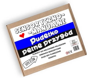 Sensoryczno-manualne pudełko pełne przygód - Love Books