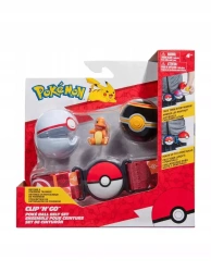 Pokemon Clip'n'Go. Belt Set Charmander & Luxury Ball