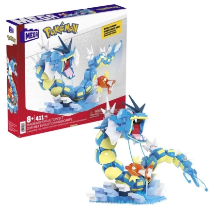 Mega Construx Pokemon Ewolucja Magikarpa