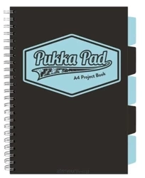 Kołozeszyt Pukka Pad A4 Project Book Black & Blue Sky czarny - Pukka Pads
