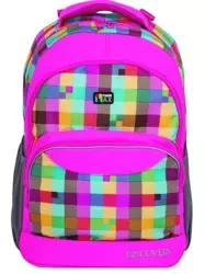 Plecak Tiger Max Discovery neon różowy - Titanum