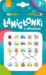 Łamigłówki z ołówkiem 7+ Książeczka turkusowa - praca zbiorowa