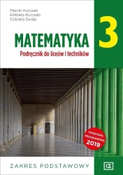 Matematyka LO 3 podr ZP NPP w.2021 OE PAZDRO - Marcin Kurczab, Elżbieta Kurczab, Elżbieta Świda