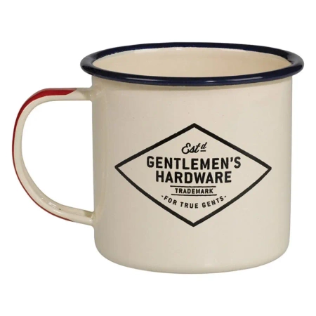 Kubek kempingowy Adventure Begins 325ml kremowy - GENTLEMENS HARDWARE