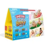 Zestaw kształtów i proszków do kąpiel do zabawy, 16 szt. (7 rodzajów), Mega Baff Pack, 3+, Zimpli Ki