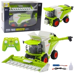 Kombajn z hederem 2w1 zdalnie sterowany - Leantoys