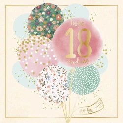 Karnet Urodziny 18 - Kukartka