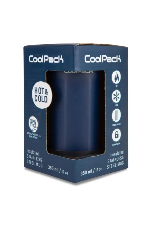Kubek termiczny 350ml Coolpack Coffee Mug Tom Navy Blue - PATIO
