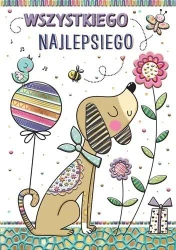 Karnet A5 Pies - wiosna - Henry