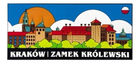 Magnes I love Poland Kraków - Pan Dragon