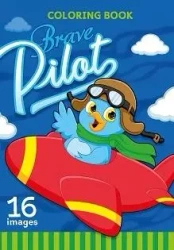 Kolorowanka A5 16 obrazków Dzielny pilot - Fresh