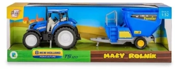 Traktor New Holland T5 z mieszalnikiem do paszy - Daffi