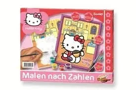 HELLO KITTY W KUCHNI-MALOWANKA - Wyprzedaż