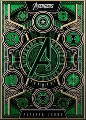 Karty Avengers talia zielona - Bicycle