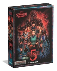 Puzzle 1000 Compact Netflix Stranger Things - Clementoni