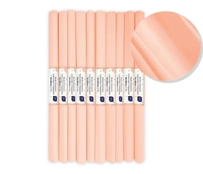 Bibuła marszczona nr 35 brzoskwinia pastel (10szt) - INTERDRUK