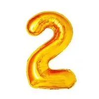 Balon foliowy złoty 2 - GoParty