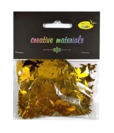 Elementy z folii aniołki złote 15g - Galeria Hobby