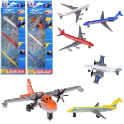 Samolot metalowy 3szt - Trifox