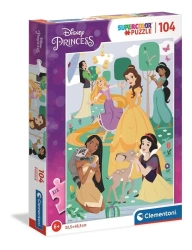 Puzzle 104 Super Kolor Princess - Clementoni