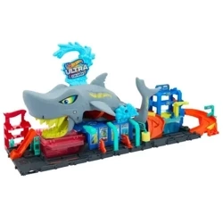 Hot Wheels City Ultra Myjnia Rekina - Mattel