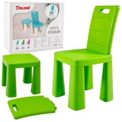 Krzesełko dziecięce 3w1 zielone - Doloni
