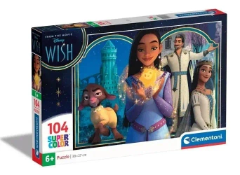 Puzzle 104 Super Kolor Wish - Clementoni