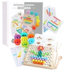 Gra drewniana - układanka Mozaika - LearnHow