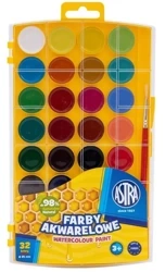 Farby akwarelowe 32 kolory ASTRA - ASTRA papiernicze