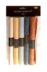 Karton 160g czerpany tłoczony 25x35cm 5ark - Galeria Hobby