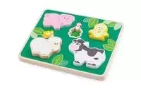 Puzzle drewniane Farma - Trudi