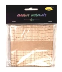 Patyczki frezowane naturalne 114mm 50szt - Galeria Hobby