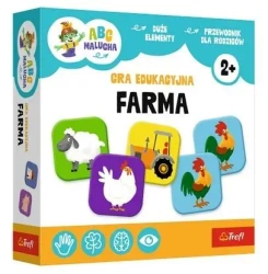 Gra dla dzieci ABC Malucha Farma - Trefl