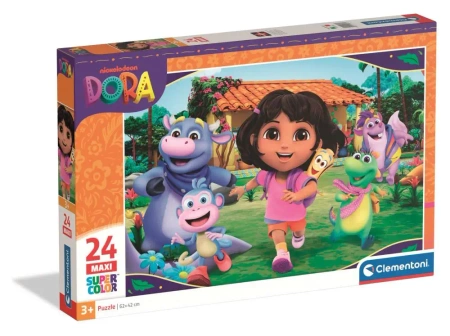 Puzzle 24 Maxi Super Kolor Dora - Clementoni