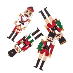 Kształty z drewna - dziadek do orzechów 4szt - Dalprint dpCraft