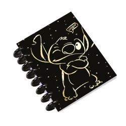 Kołobrulion A5 Disney Gold Stitch big ring 100 kartek wzór 2 - PATIO