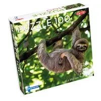 Puzzle 100 Sloth Hanging on Tree - Tactic