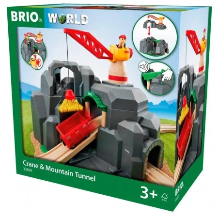 Brio Dźwig i Tunel Górski - Ravensburger