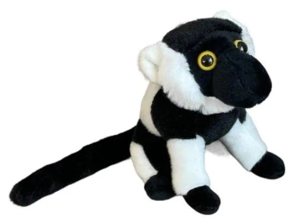 Ziki lemur czarno-biały vari 14cm - Dubi