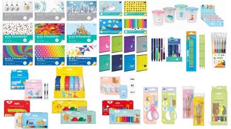 Wyprawka szkolna do klas 1-3 dla chłopca