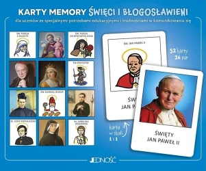 Karty memory Święci i błogosławieni - Jedność