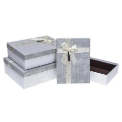 Pudełko prezentowe 378-ROZ6 3szt ROZETTE