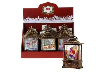 Lampka ledowa z motywem świątecznym (12szt) - ADAR