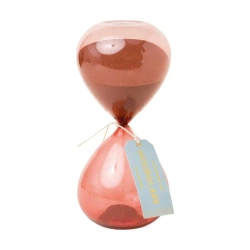 Klepsydra biurkowa - terracota ombre 60min - Designworks Ink