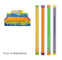 Zabawka tuba dźwiękowa z tłoczkiem i torem dla kulek - SWEDE