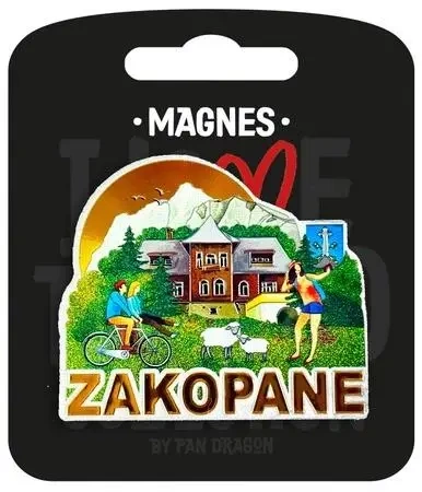 Magnes I love Poland Zakopane ILP-MAG-C-ZAK-36 - Pan Dragon