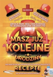 Karnet Urodzinowy z receptą - YEKU